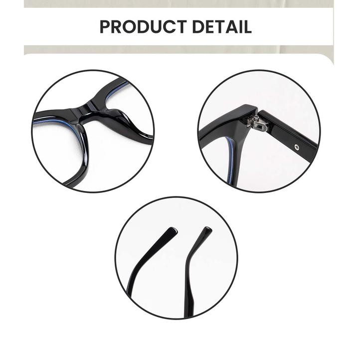 Outiva- Kacamata Antiradiasi Photocromic Kotak Berrybarton 658