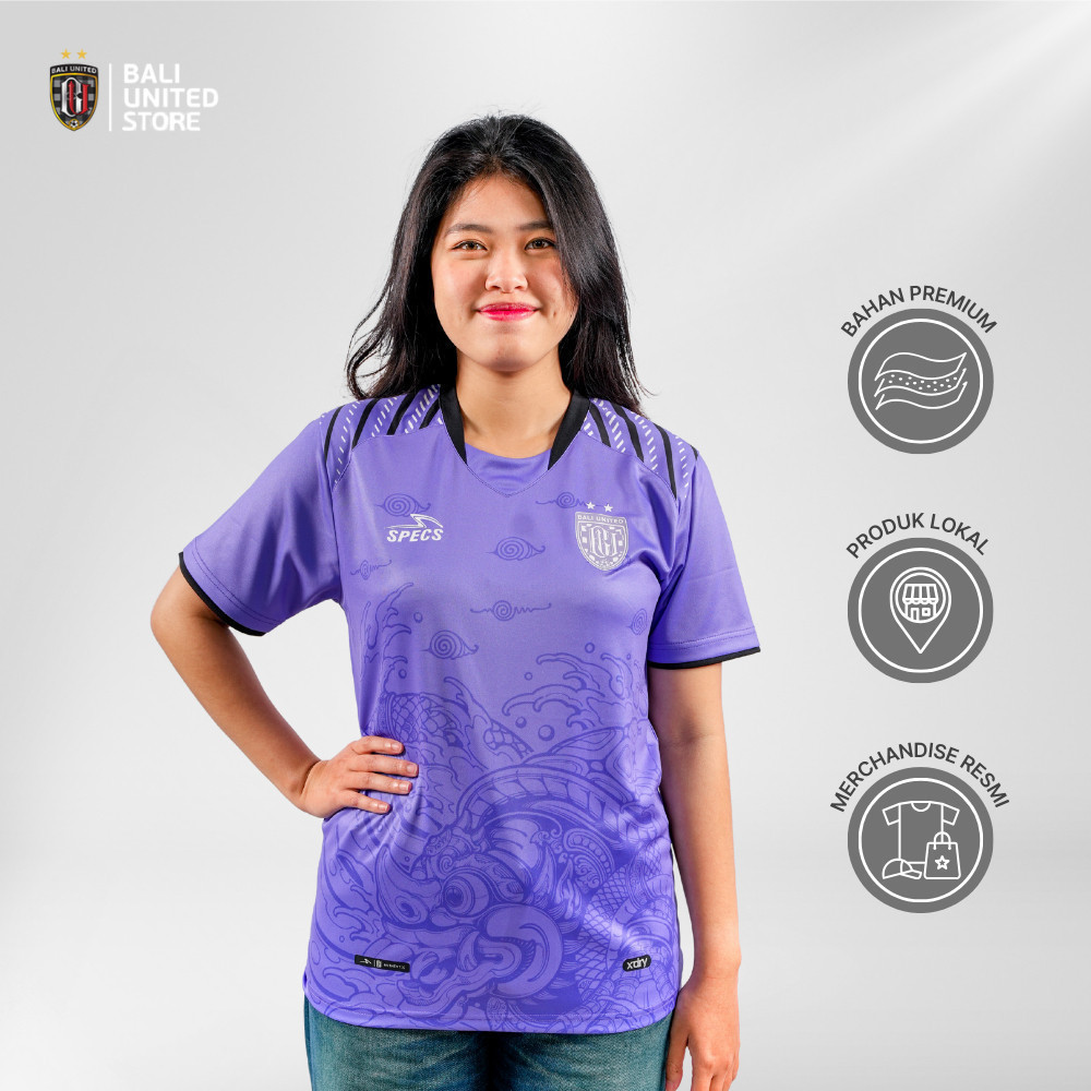 【FREE CELANA SPECS】Bali United FC Jersey Training Purple GK Away 2024