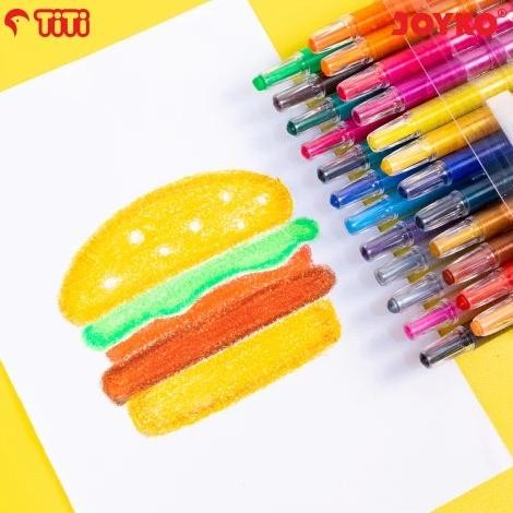 

Bermutu Twist Crayon Krayon Putar Joyko Titi Twcr-12S 12 Warna Colors