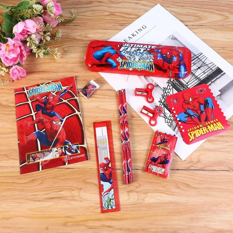 

Free Ongkir Sao - S5982 Set Alat Tulis 8 In 1 / Set Alat Tulis Anak Motif Kartun / Set Alat Tulis 8 In 1 Lucu / Stationery Set 8 In 1 Lucu