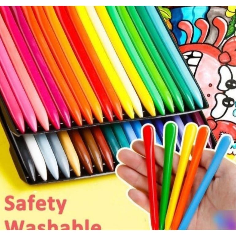 

Paling Dicari Krayon Plastik Tidak Megotori Tangan 12/24/36 Warna