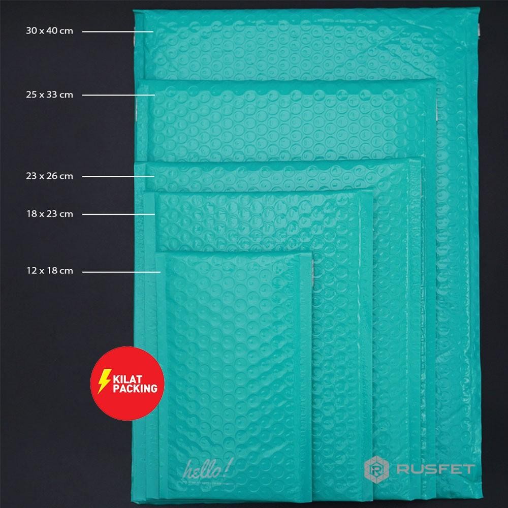 

Amplop Bubble 30Cm X 40Cm - Bubble Mailer - Bubble Packing Hello Premium Termurah Tosca