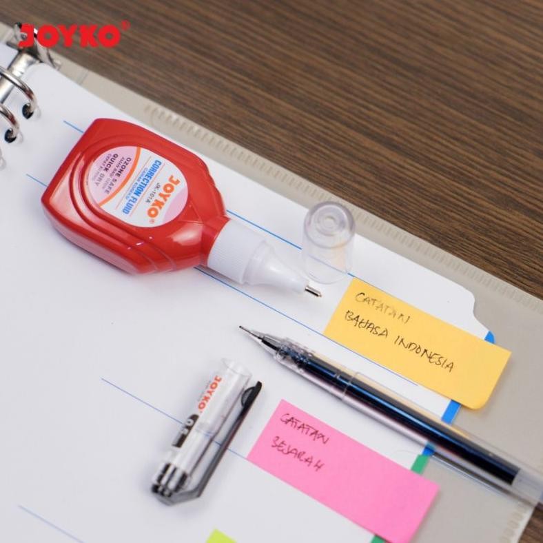 

Kualitas Terbaik Correction Fluid/Tipe-X Cair Joyko Jk-101A ( 1Pak/12Pcs )