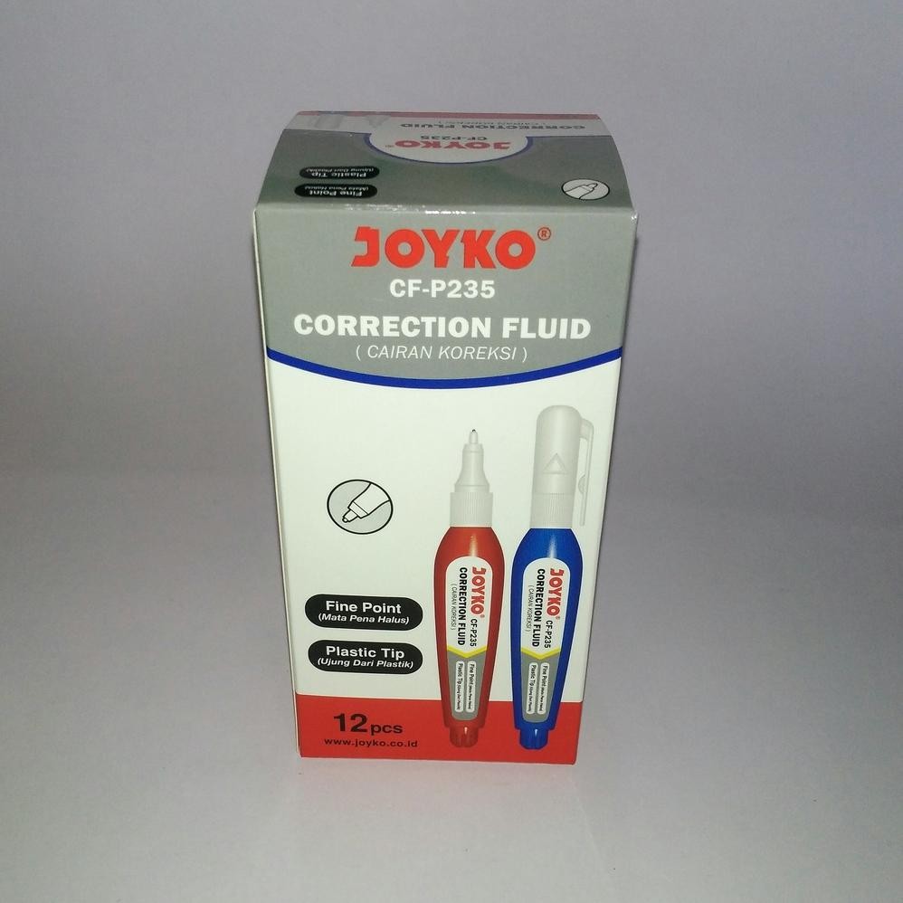 

Promo 1 Lusin Correction Fluid / Tip Ex Cair Joyko Cf-P235 (12 Pcs)