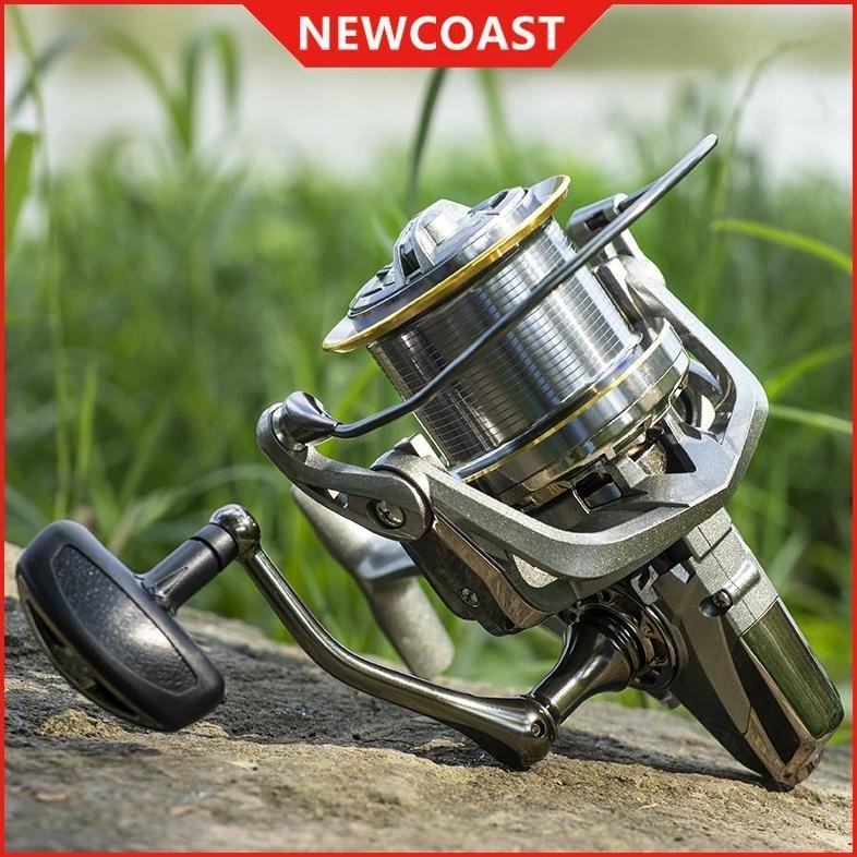 TERMURAH NEWCOAST Reel Pancing Laut 10000 12000 14000 Katrol Pancing Spinning Reel 8000 9000 Drag 20
