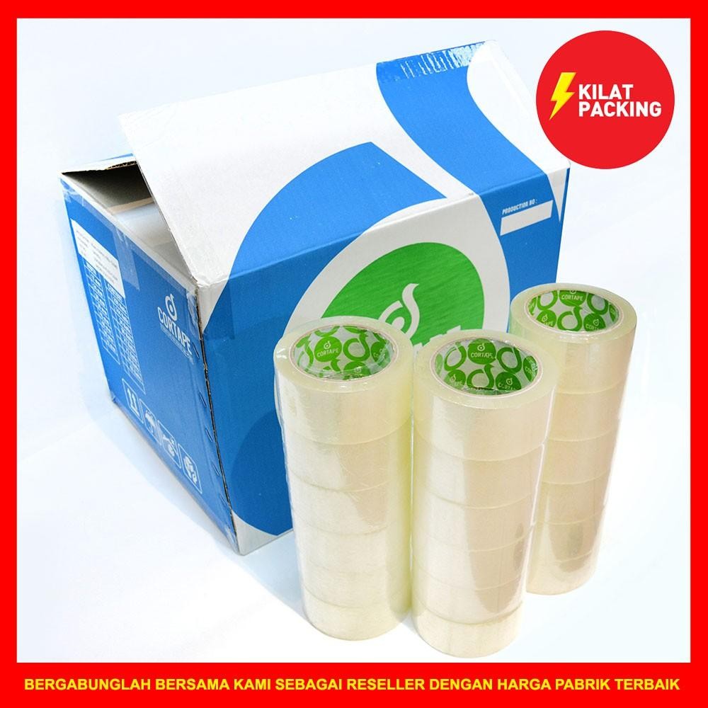 

Lakban Cor X Ekonomis 48Mm X 60 Yard Dus Murah