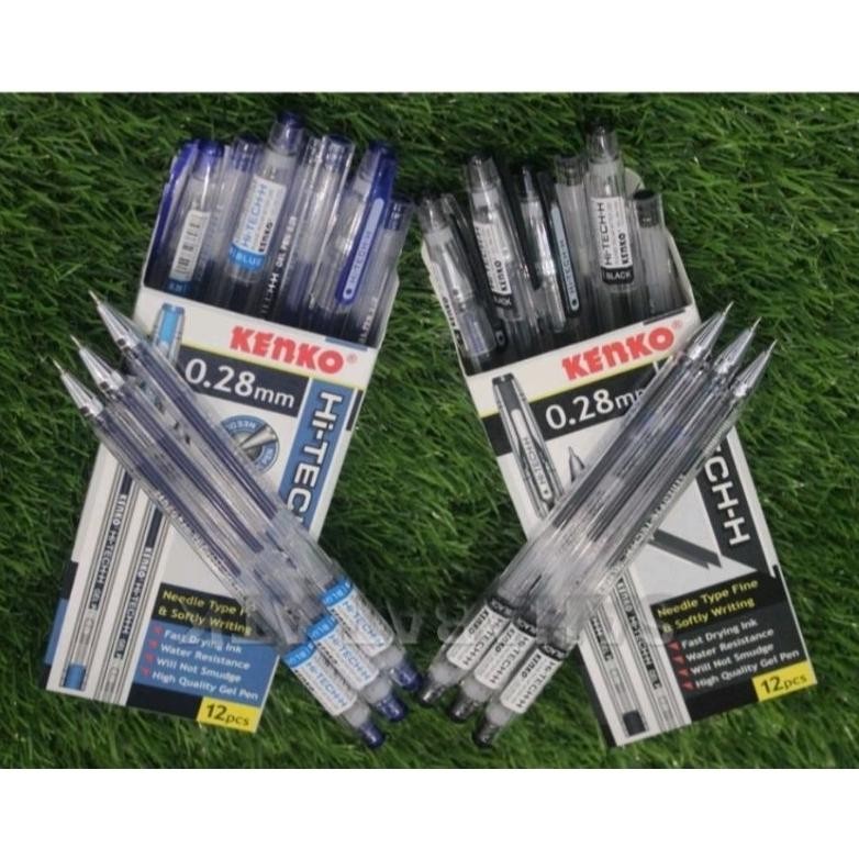 

Elegan Pulpen Gel Hitech Pen Bolpoin Bolpen Pena Hi-Tech - H 0,28 Mm Hitam (1 Pak = 12 Pcs)