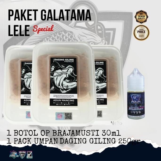 Paket Umpan Mancing Galatana Lele By Adun Mancing