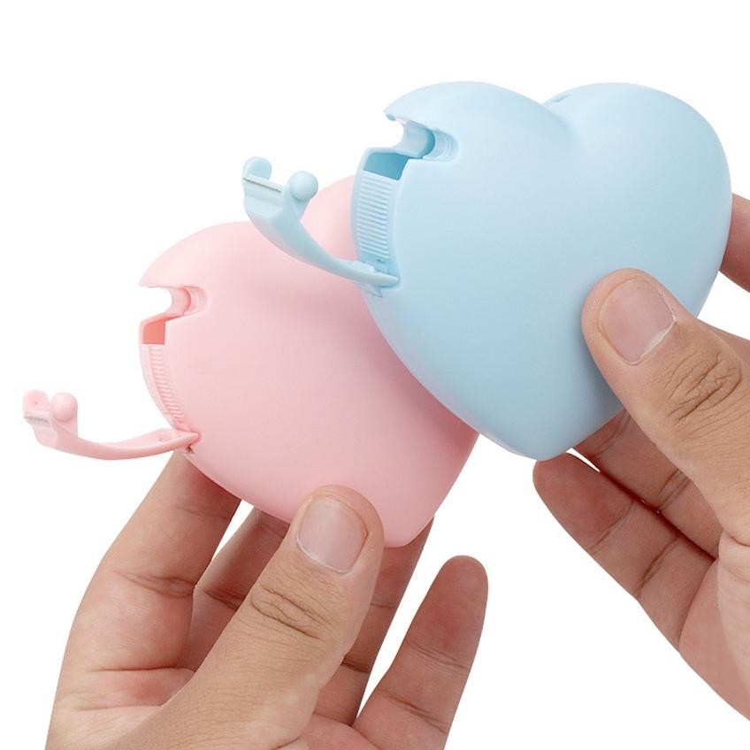 

Premium Tape Dispenser Kecil Tape Cutter Tempat Solasi Mini Isolasi Kecil Love Heart Cute Aesthetic High Quality