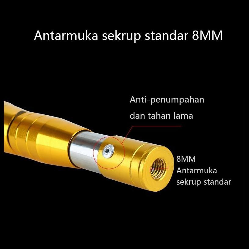 3M-10M TIANG TELESKOPIK  PEMETIK BUAH  GERGAJI JARING CELUP