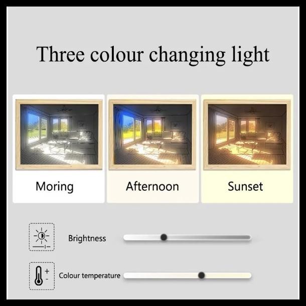 

NOMAID.ID - LIGHT PAINTING LUKISAN LAMPU MEJA DEKORATIF LUKISAN CAHAYA LED KREATIF HADIAH ULANG TAHUN