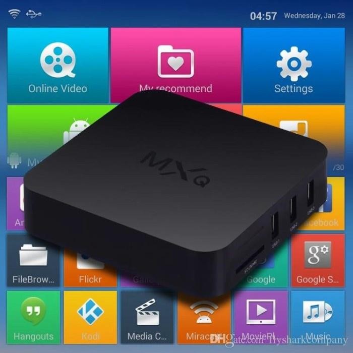 Alat Internet Tv Box Mxq Amlogic S805 1.5Ghz Andorid 4.4 H265 M8 Kodi