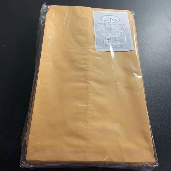 

Segera Miliki !!! Fox Amplop Coklat Polos Tebal Ukuran 1/2 Folio (C) Tanpa Lem