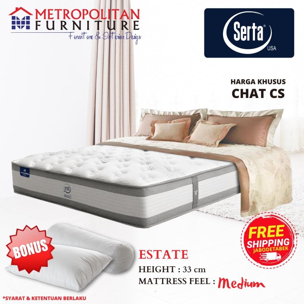 Kasur Springbed Serta Estate Spring Bed Matras