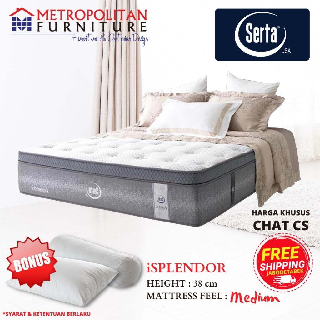 Kasur Springbed Serta Isplendor Spring Bed Matras