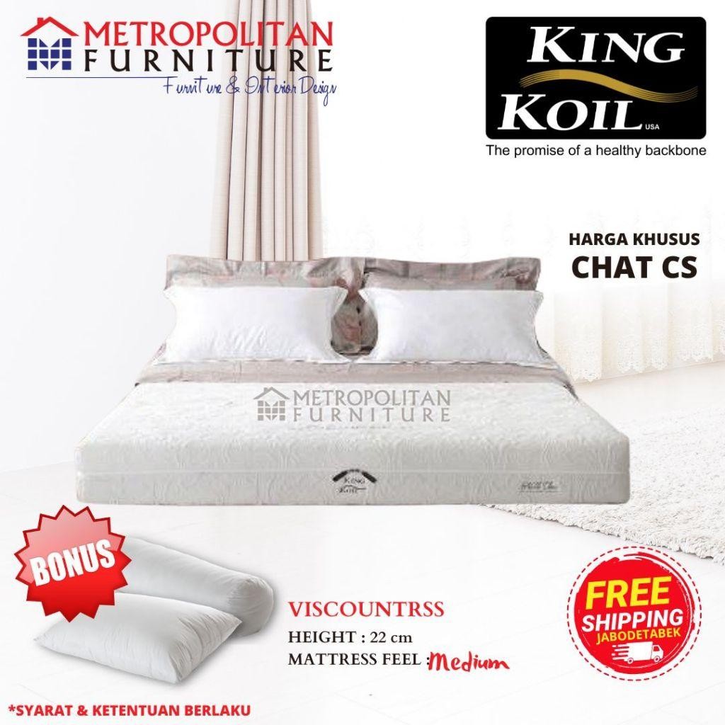 Kasur Springbed King Koil Viscountess / Spring Bed Matras