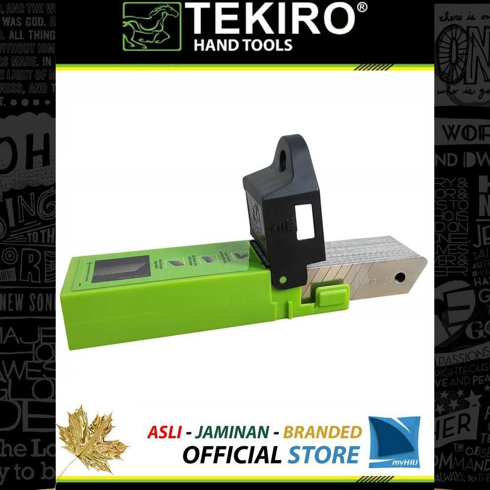 

Isi Cutter Besar 18 Mm Refill 60 Pcs Baja Sk4 Tajam - Blade Cutter Knife Tekiro