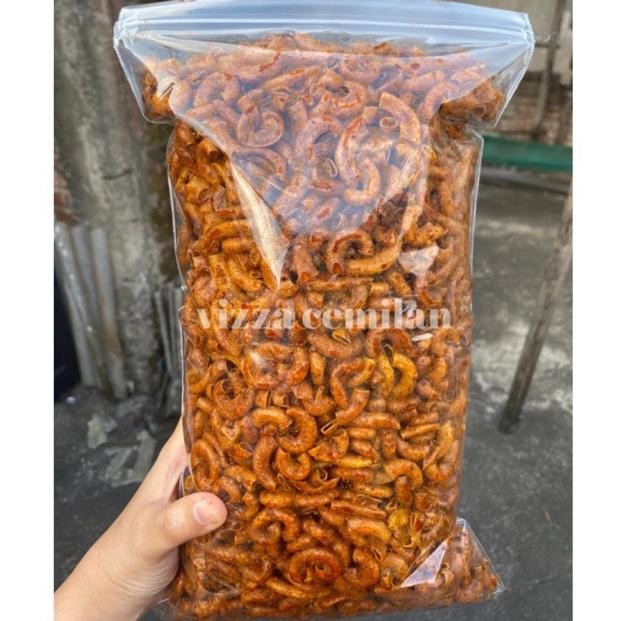 

READY STOK Makaroni Cikruh 1kg Pedas Daun Jeruk Siap kirim