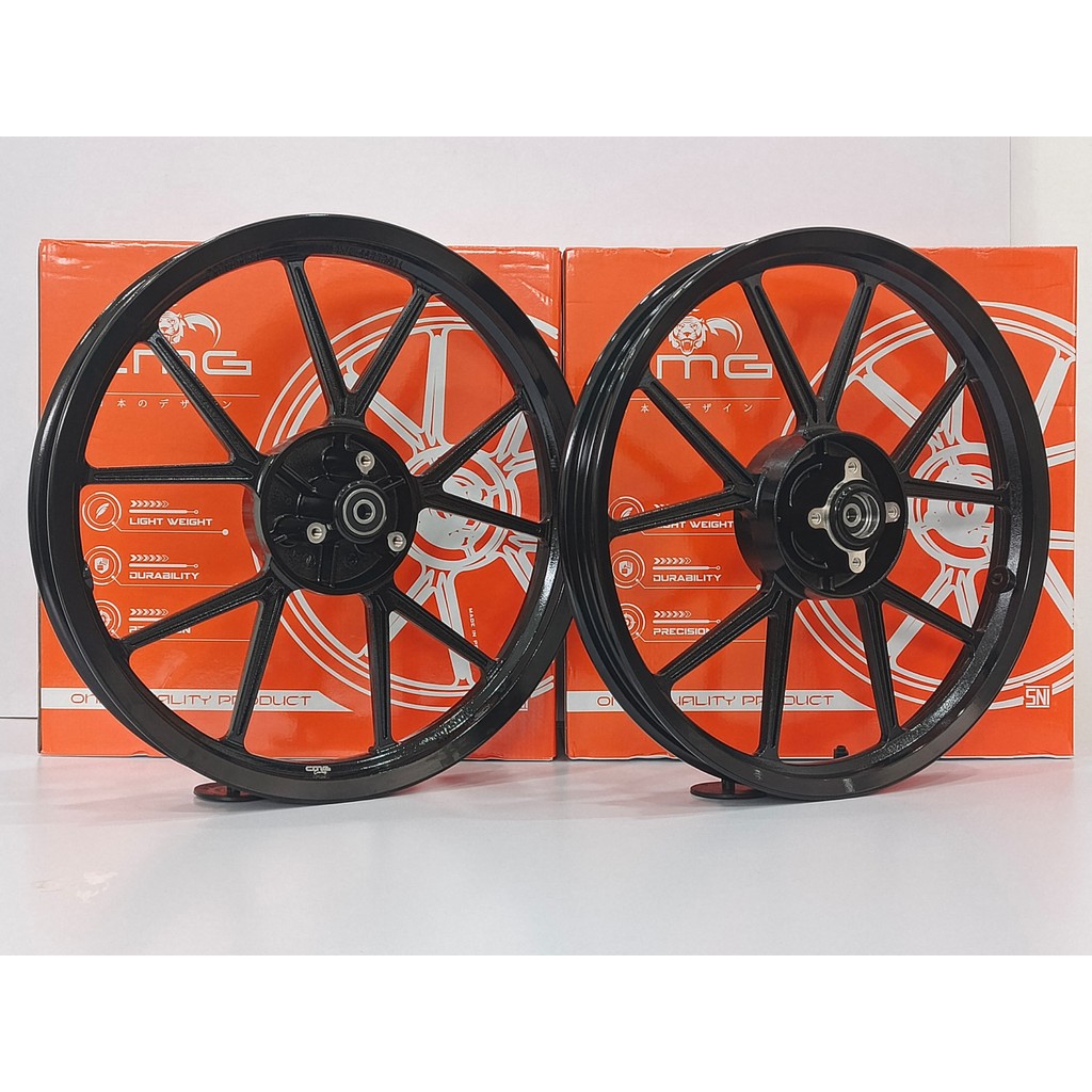 VELG CMG GP WHEEL MODEL DAYTONA DISC BRAKE PNP Y125 / MX NEW /SATRIA 2 TAK / NINJA BLACK DISC RING 1