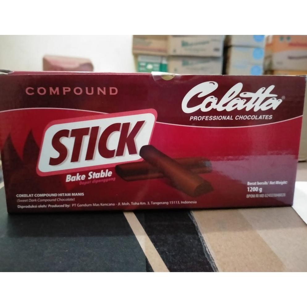

READY STOK Colatta Chocolate Stick - Cokelat Stik 1.200gr Siap kirim