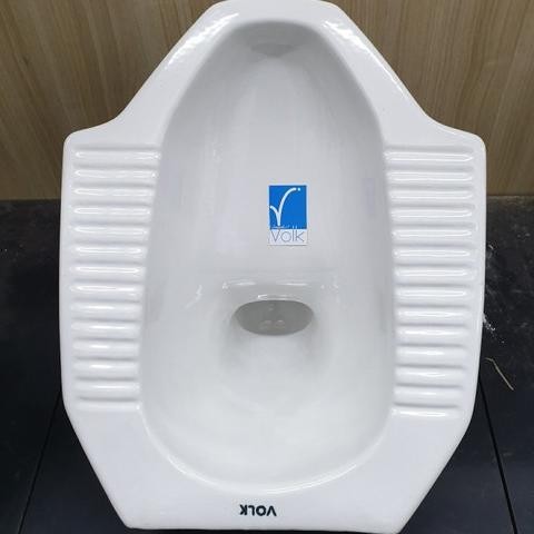 NEW Kloset Jongkok Volk Desain Modern Tahan Lama 46x38cm