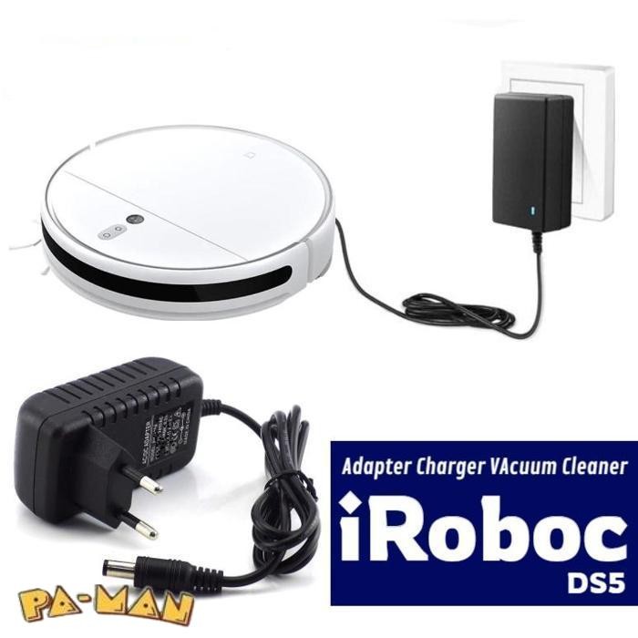 Promo Adapter Charger Iroboc Ds5 Vacuum Cleaner Adaptor Penyedot Debu Ultenic Robot