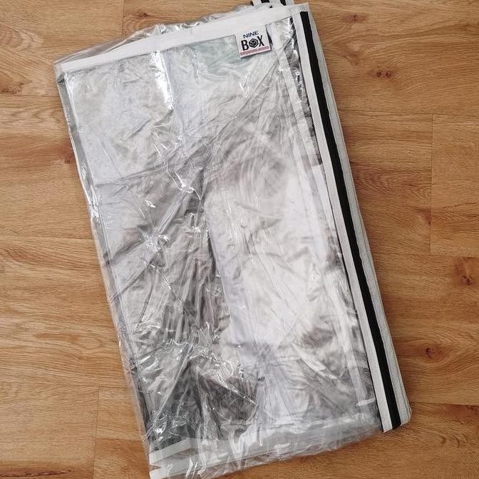 NINE BOX COVER FULL MIKA PLASTIK UNTUK RAK SEPATU