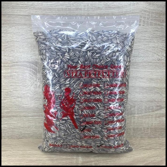 

Biji Kuaci Kwaci Bunga Matahari Untuk Burung Hamster 1 Kg