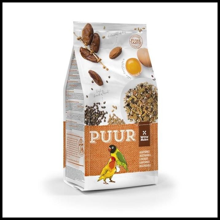 Witte Molen - Puur Lovebird Agapornis 750 Gram Pakan Lovebird Import Mix