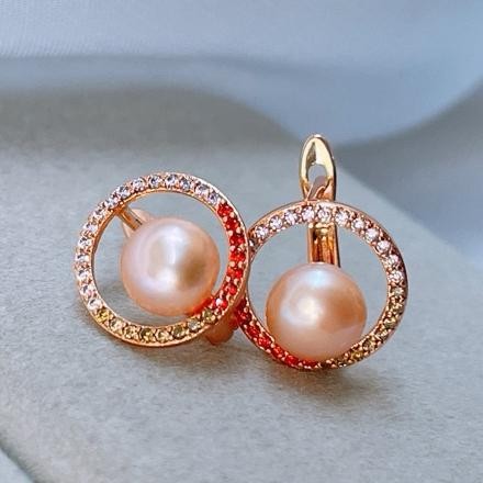 NEW Anting Wanita Klip Anting Jepit/Anting Hijab / GIWANG MUTIARA - GIWANG JEPIT MUTIARA - GIWANG MO