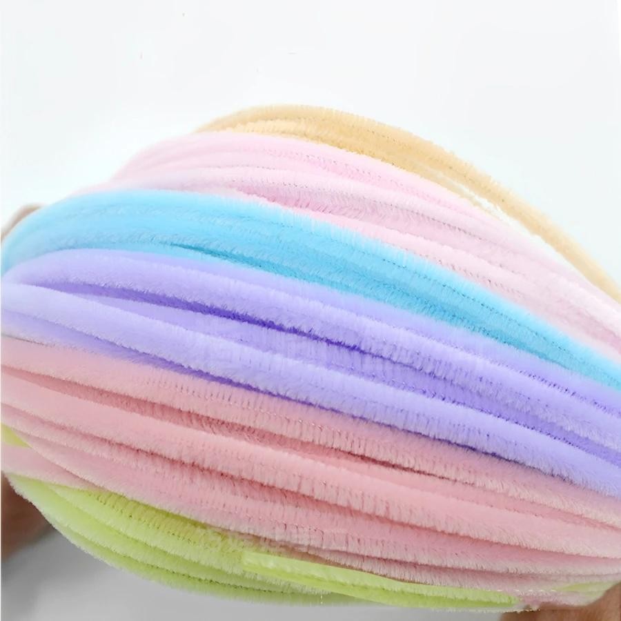 Cod Kawat Bulu Mercy Batang Pelintir Warna Campuran Macaron Kawat Pastel Mix Terlaris Kawat Bulu Mer