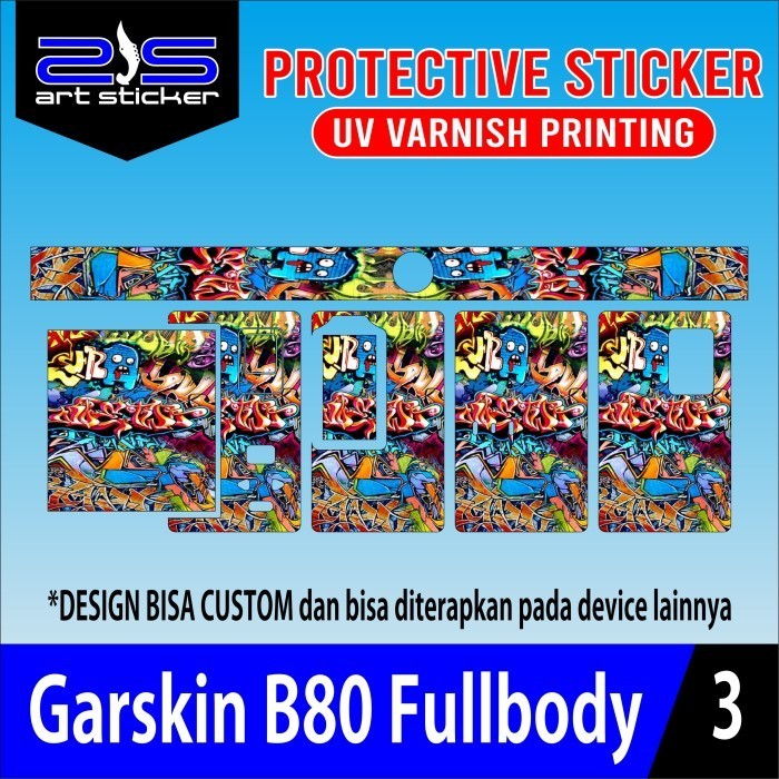 

Terlaris B80 Kuromi Uv Varnish Printing Vinil Dan Hologram Doodle Art Stiker Garskin Premium Not Casing Bisa Custom *Promo*