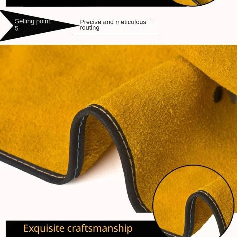 Topeng Las Kulit Sapi Topeng Welder Auto Darkening Welding Pelindung Las Wajah Cap Las Welding Topen