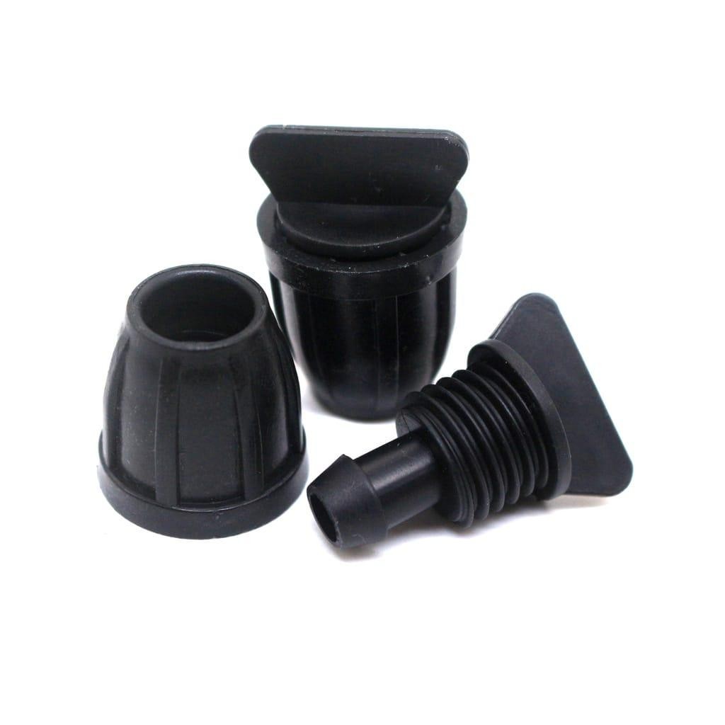 Sambungan Selang Hidroponik 11Mm Hitam / Reducer Tee 11Mm Fitting 1 Arah Selang Pe 11Mm