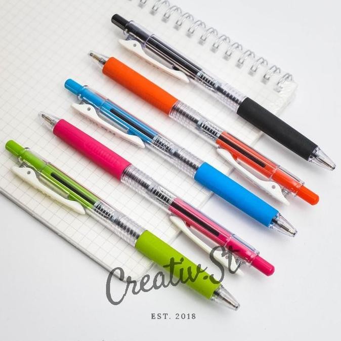 

Terlengkap !!! Standard R6 Bolpen Semi Gel Pen 0.5 Mm