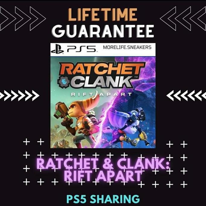 Ratchet and Clank rift apart Ps5, Game Original digital sharing