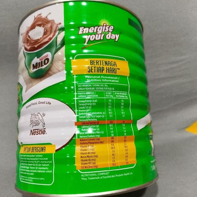 

Milo Kaleng Activ-Go Malaysia 1,4Kg Chocolate Terbaru