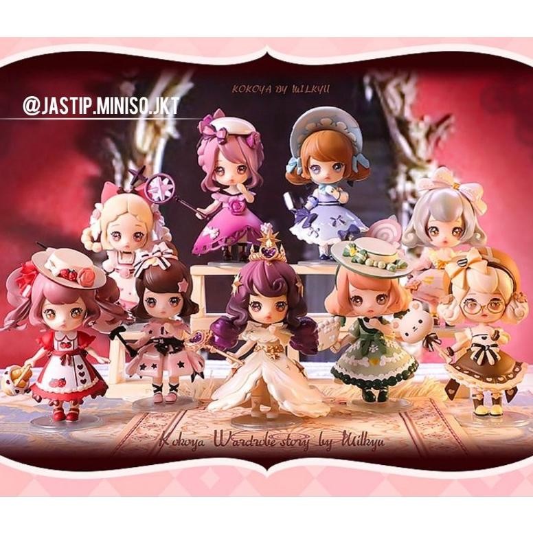 Blind Box Kokoya Wardrobe Story Figure Ornament (1Pc Random)
