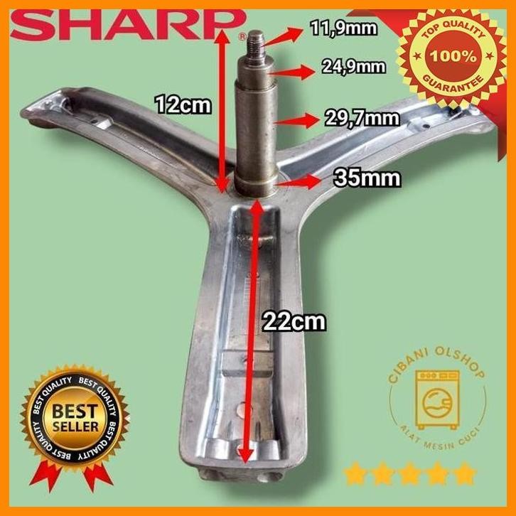 [CIB] SPIDER SEGITIGA BALING BALING MESIN CUCI SHARP ESFL1082B ESFL 1082B