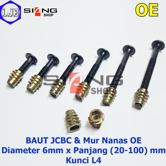 Baut Jcbc M6 Furniture Dan Mur Nanas Oe