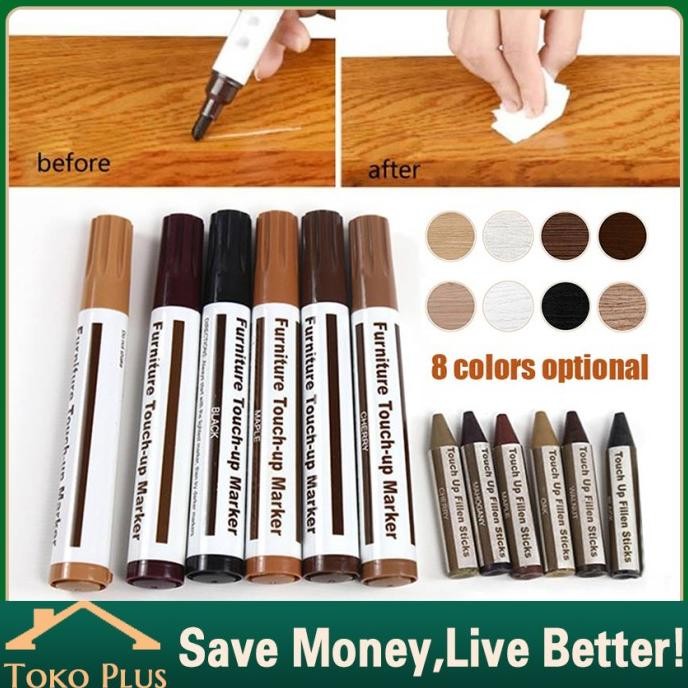 

Spidol Repair Kit Marker Penghilang Goresan Furniture Rumah Mebel Kayu