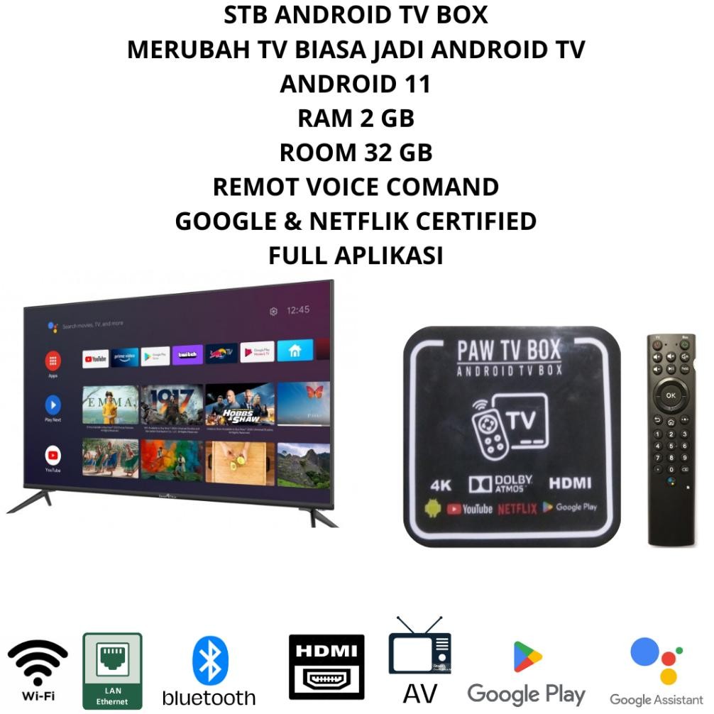 Android TV Box Android 11 Voice Command 4K