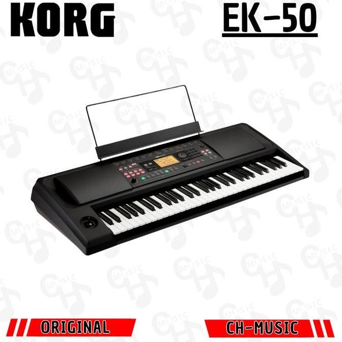 Alat Musik Korg Ek50 Ek-50 Ek 50 Keyboard Paket