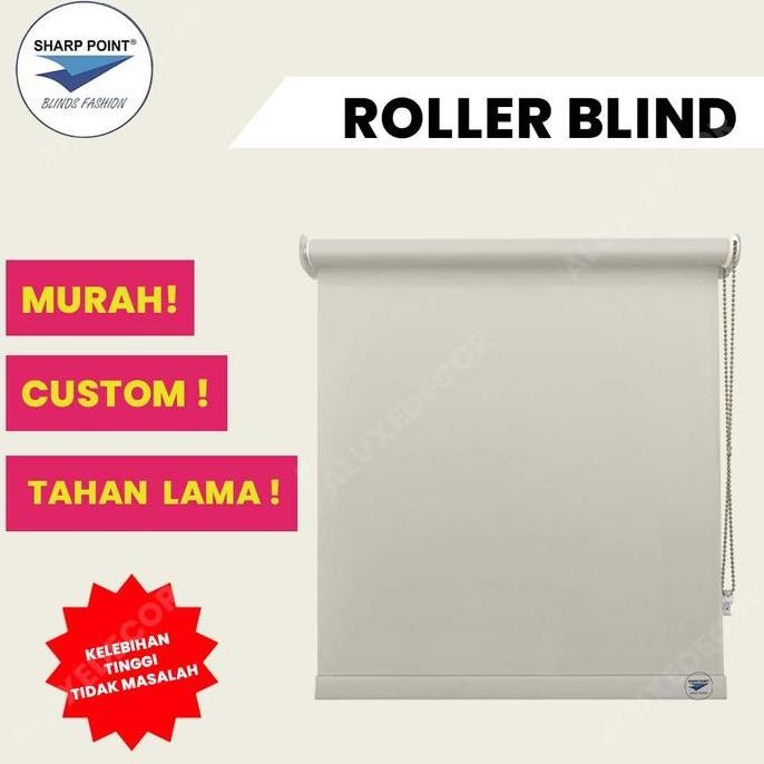 Roller Blind Blackout Sharp Point - Roller Blinds