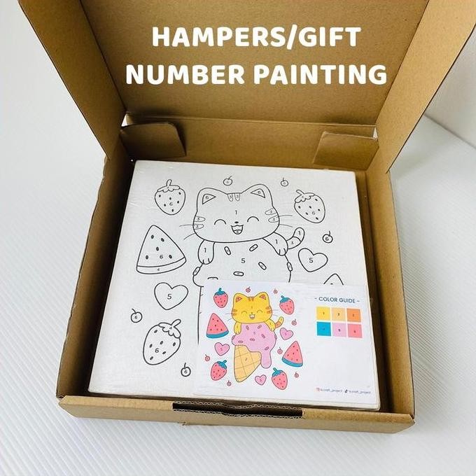 

ready !!! Kanvas Painting By Number 20x20 cm Canvas Paint Kit Set DIY Canvas Acrylic Paint Mewarnai Berdasarkan Angka Kanvas Sketsa Painting Bergambar Kanvas Anak Mini
