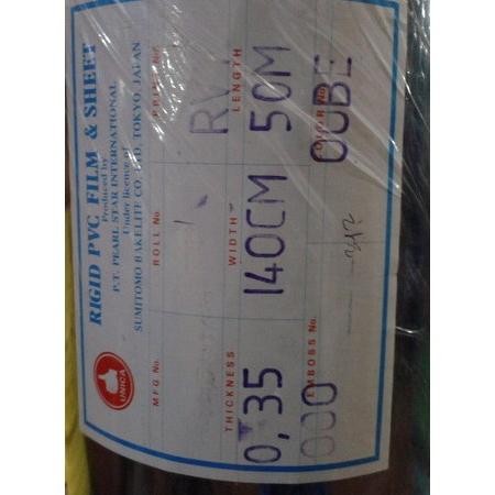 

Mika Plastik Kaku Tebal 0.35mm Bening, per Meter untuk DIY & Kerajinan