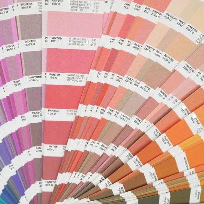 

PANTONE Color Guide Card International Standard Matte Warna murah