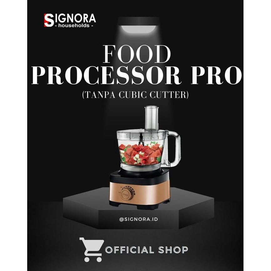 

Terlaris Food Processor Pro (Body And Slicer) Signora