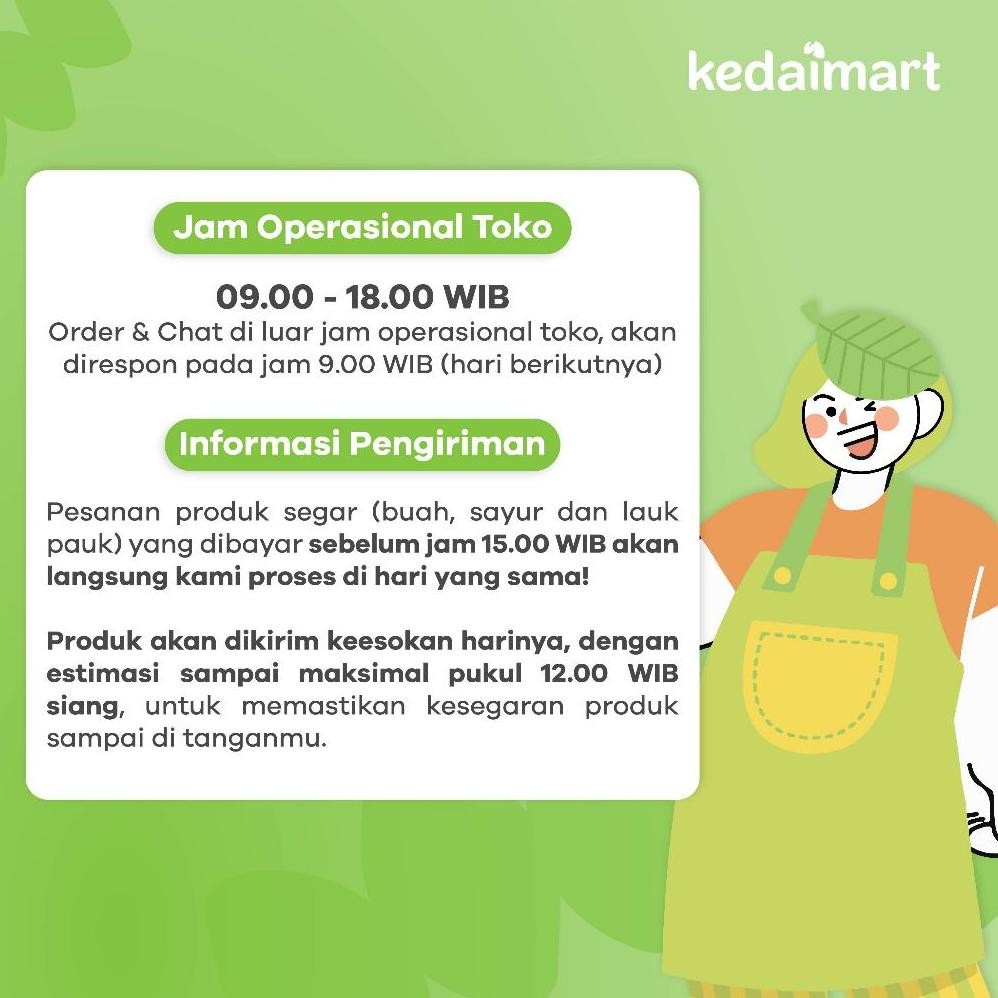 

Kualitas Terbaik Daun Bawang 250 Gram