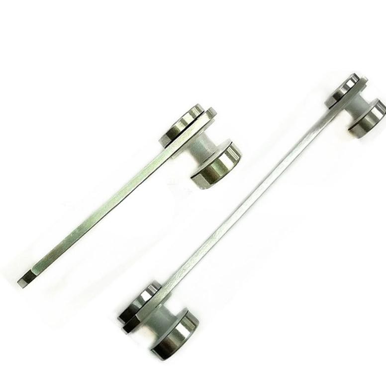 HJK Stainless 304Penjepit Kaca Sayap Railing/Plat Railing Kaca Double/Jepit Plat Railing Kaca/Jepita